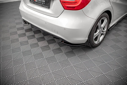 Maxton Design Mercedes Benz A-Class W176 Rear Side Splitters V.2