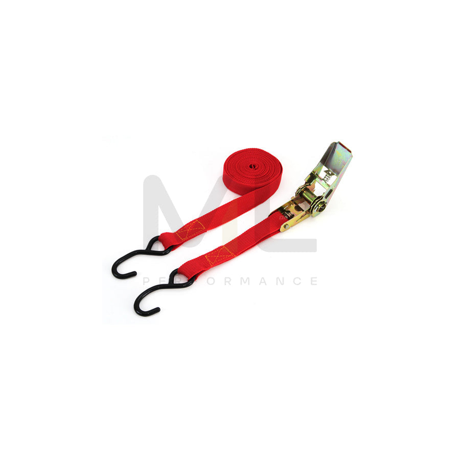 AMiO BELT-01 01723 Tie down strap Red, 5 m, 25 mm, 350 kg