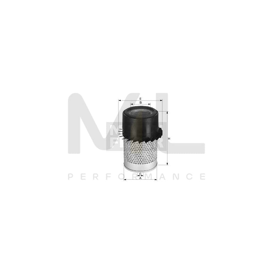 MANN-FILTER C 16 154 Air Filter Filter Insert