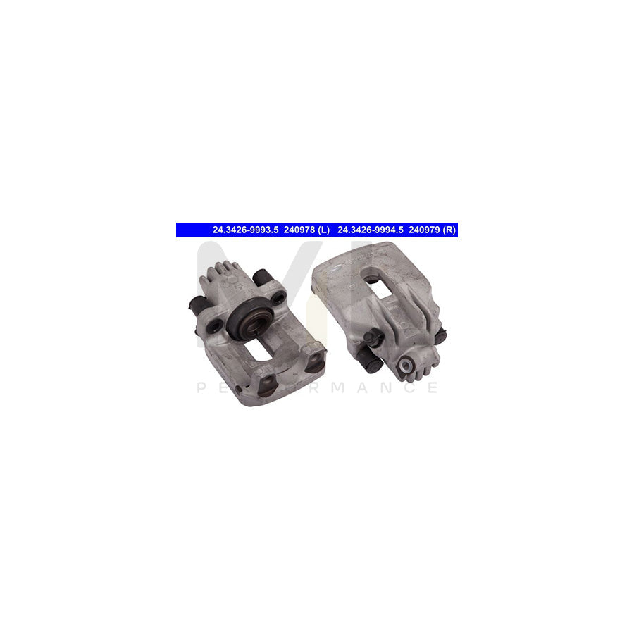 ATE 24.3426-9994.5 Brake Caliper for BMW 5 Touring (E39) without holder