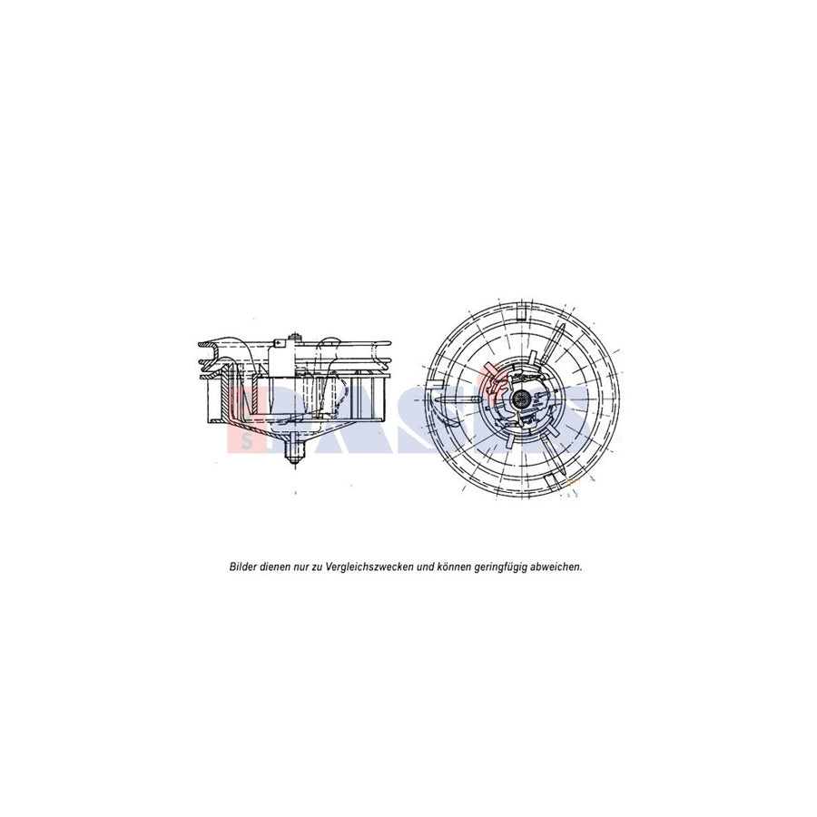 AKS Dasis 730002N Interior Blower
