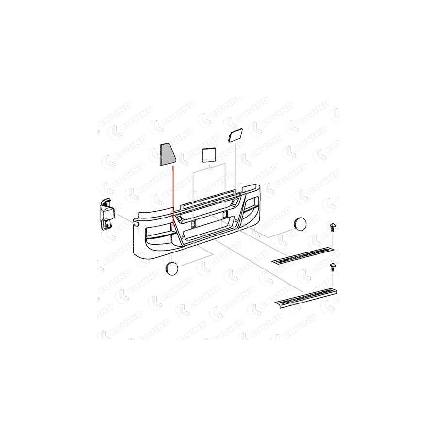 Covind 560/ 84 Cover, Bumper