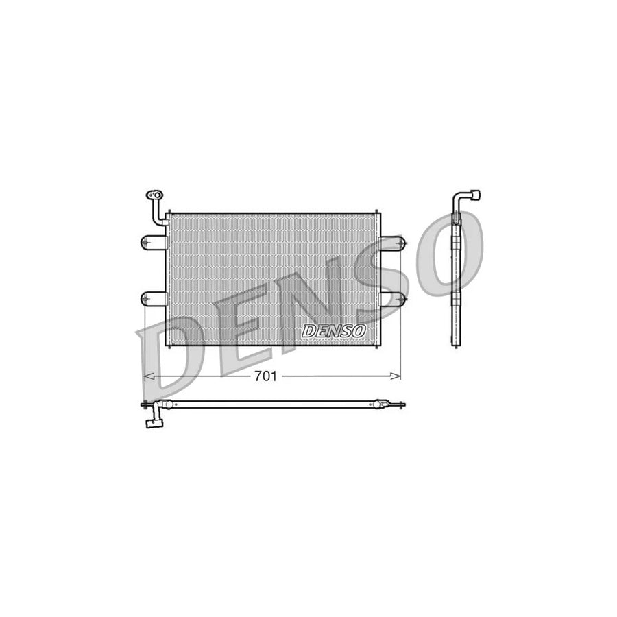 DENSO DCN27003 Air Conditioning Condenser