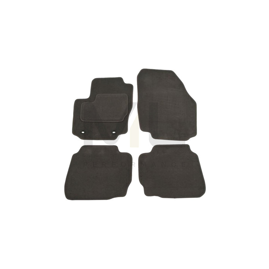 MAMMOOTH A041 FOR250 PRM 02 Floor mat set for FORD MONDEO Textile, Front and Rear, Quantity: 4, Grey