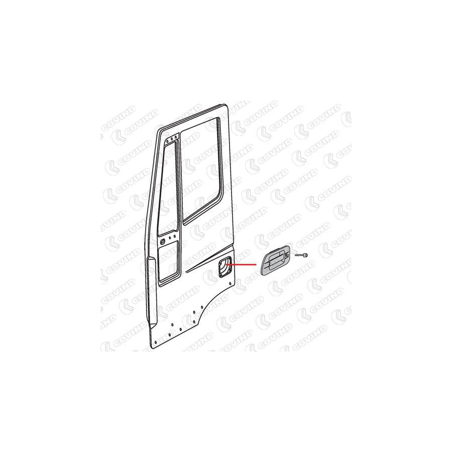 Covind 540/193 Door Handle