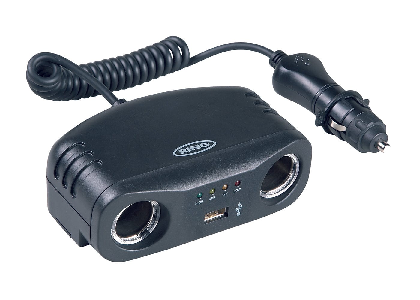 RING RMS7 Twin 12V Multisocket With USB