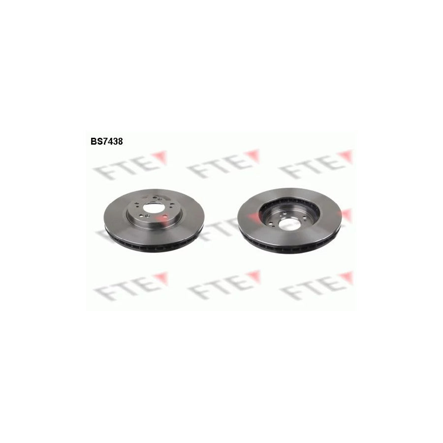 FTE Bs7438 Brake Disc for Honda Accord VII Tourer (CM, Cn)