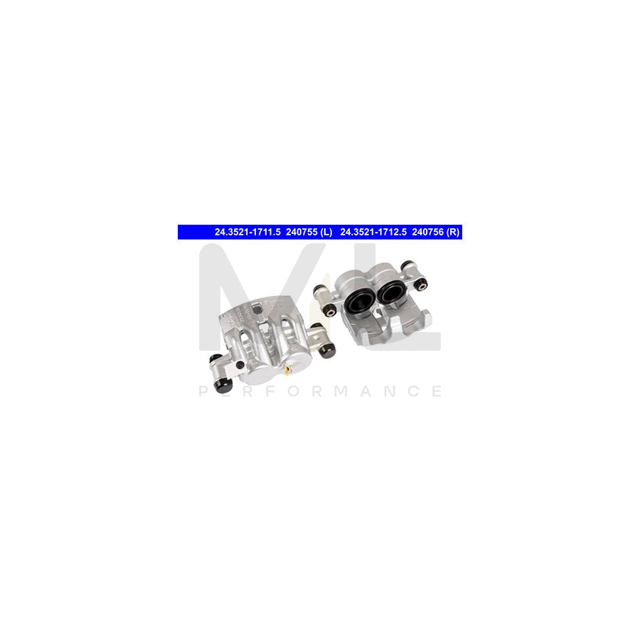 ATE 24.3521-1712.5 Brake Caliper without holder