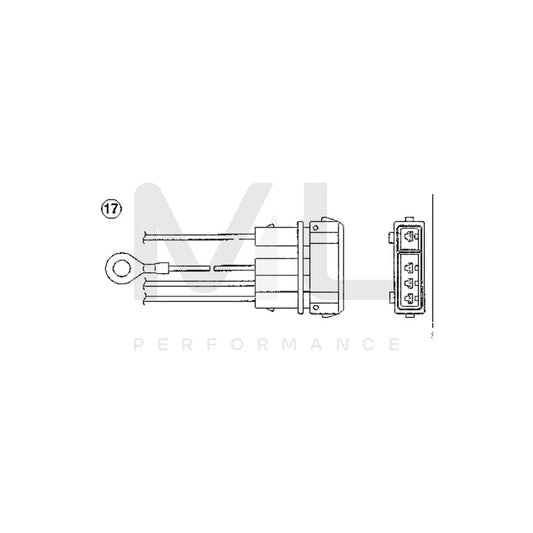 NTK Lambda Sensor / O2 Sensor (NGK 1810) - OZA445-E2 | ML Car Parts UK | ML Performance