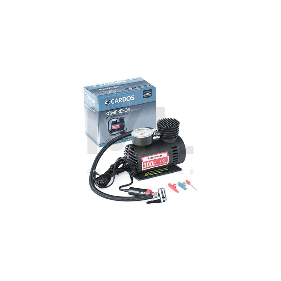 K2 AA404 Air compressor 12V, 300 psi, 20 bar, Electric, cigarette lighter powered
