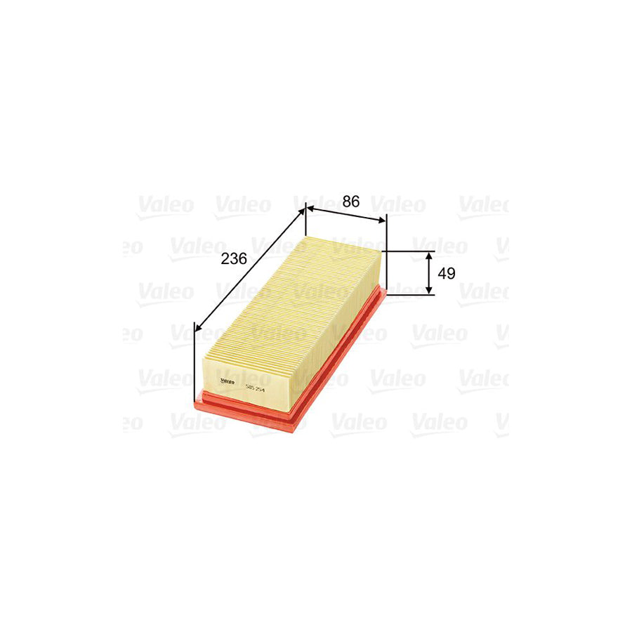 VALEO 585254 Air Filter | ML Performance UK Car Parts