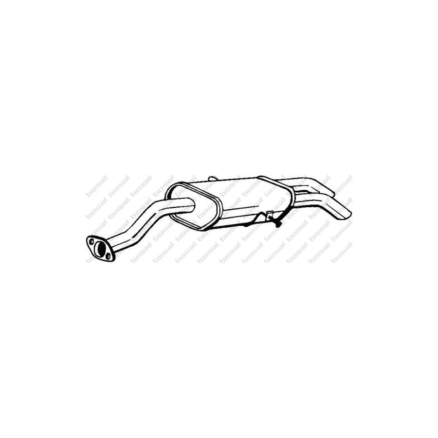 Bosal 170-221 Rear Silencer for Lancia Kappa