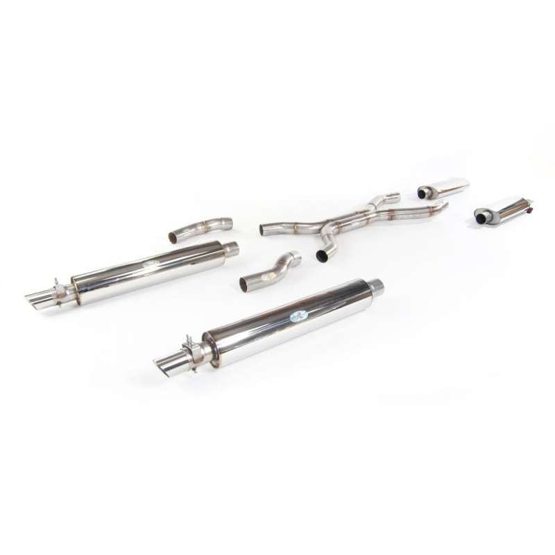 QuickSilver AS014 Aston Martin V8 inc. Vantage and Volante Stainless Steel Sport Exhaust - OEM STANDARD DESIGN | ML Performance US Car Parts