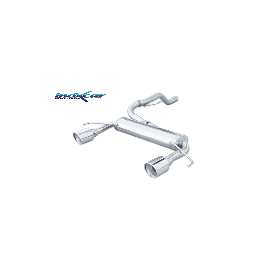 InoXcar OPCO.21.XR10 Opel Corsa E Rear Silencer
