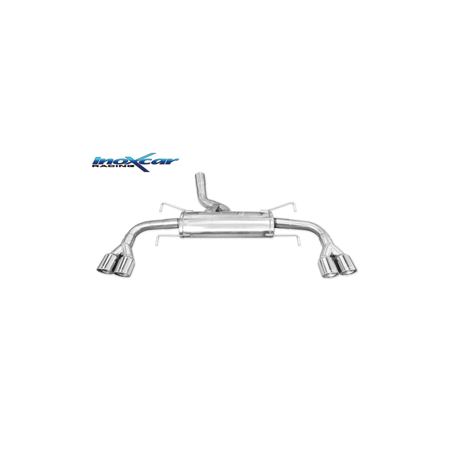 InoXcar OPGT.01.XR80 Opel GT Rear Silencer