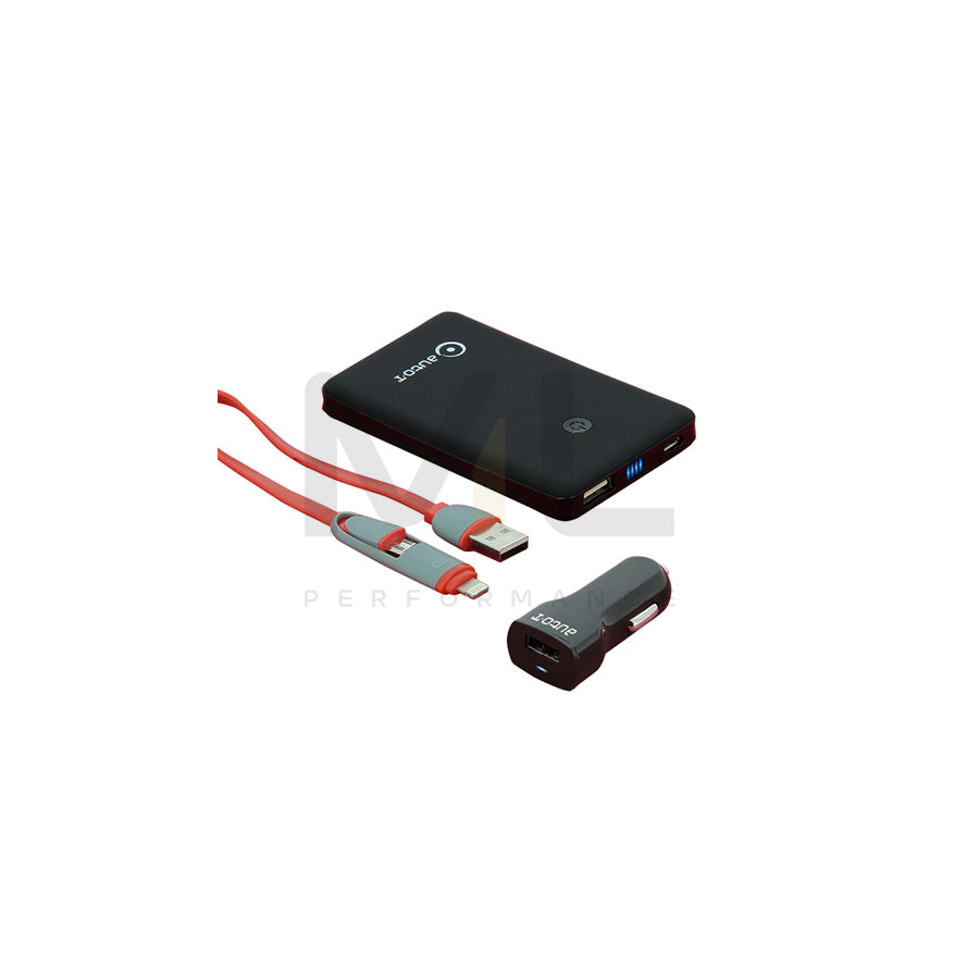 AUTO-T 540224 In-car charger with cigarette lighter plug, with switch, with USB cable, Lightning, micro USB, USB type-A