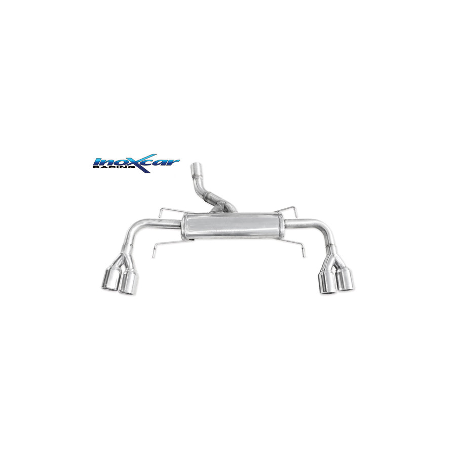 InoXcar OPGT.01.80 Opel GT Rear Silencer