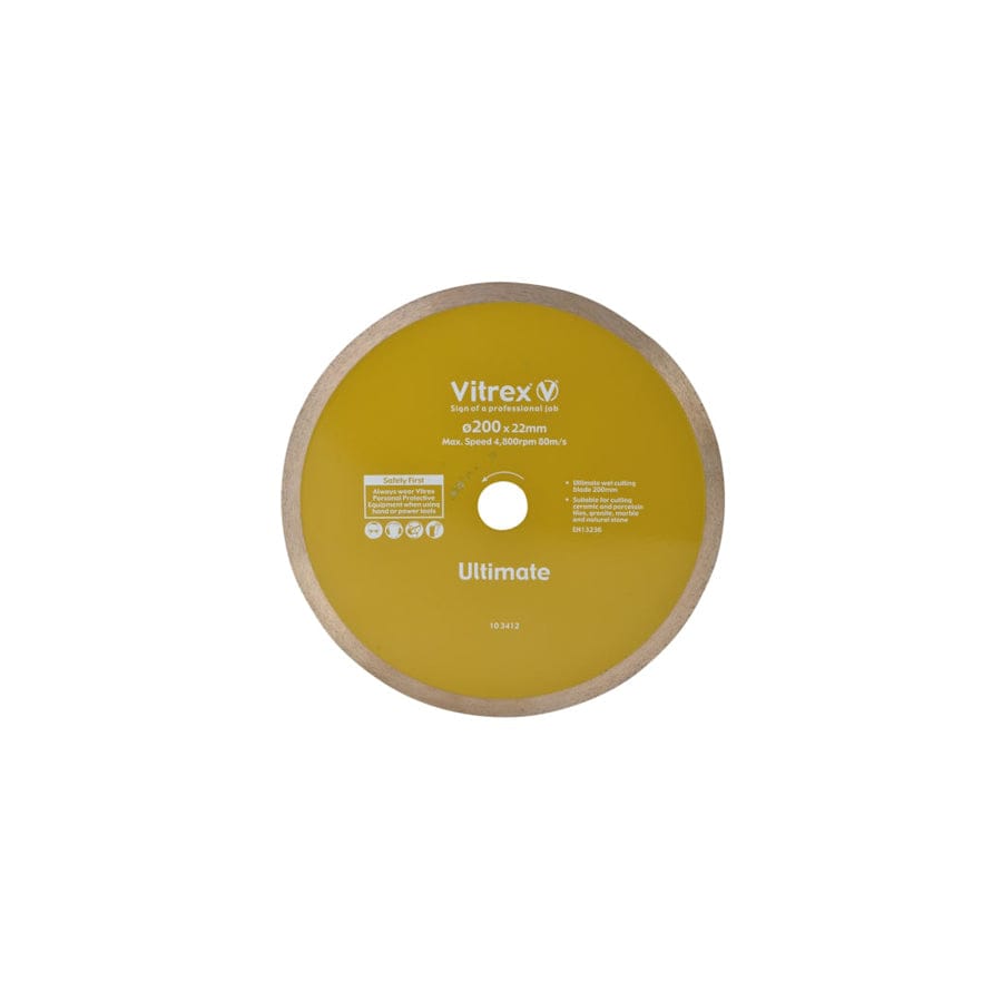 Vitrex VIT103412 Ultimate Diamond Blade 200mm