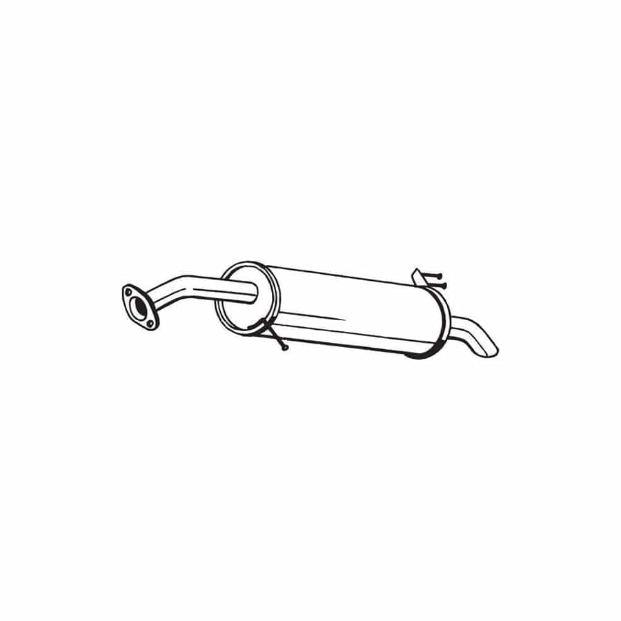 Bosal 169-079 Rear Silencer for KIA Rio