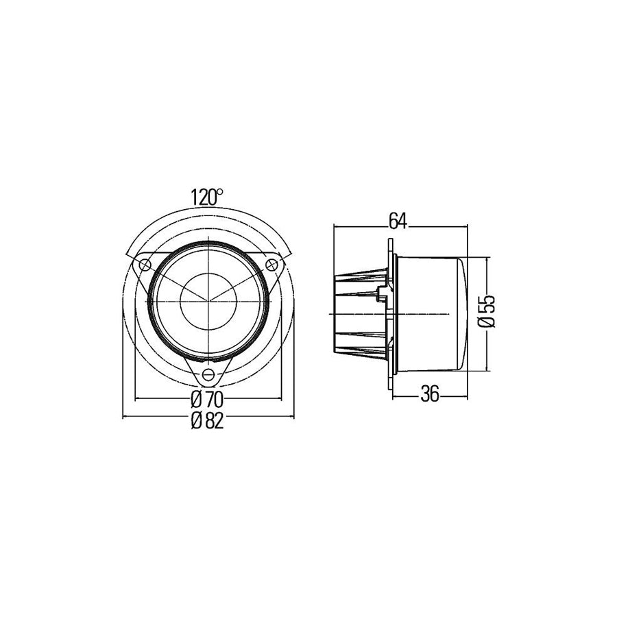 Hella 2BA 011 172-031 Indicator