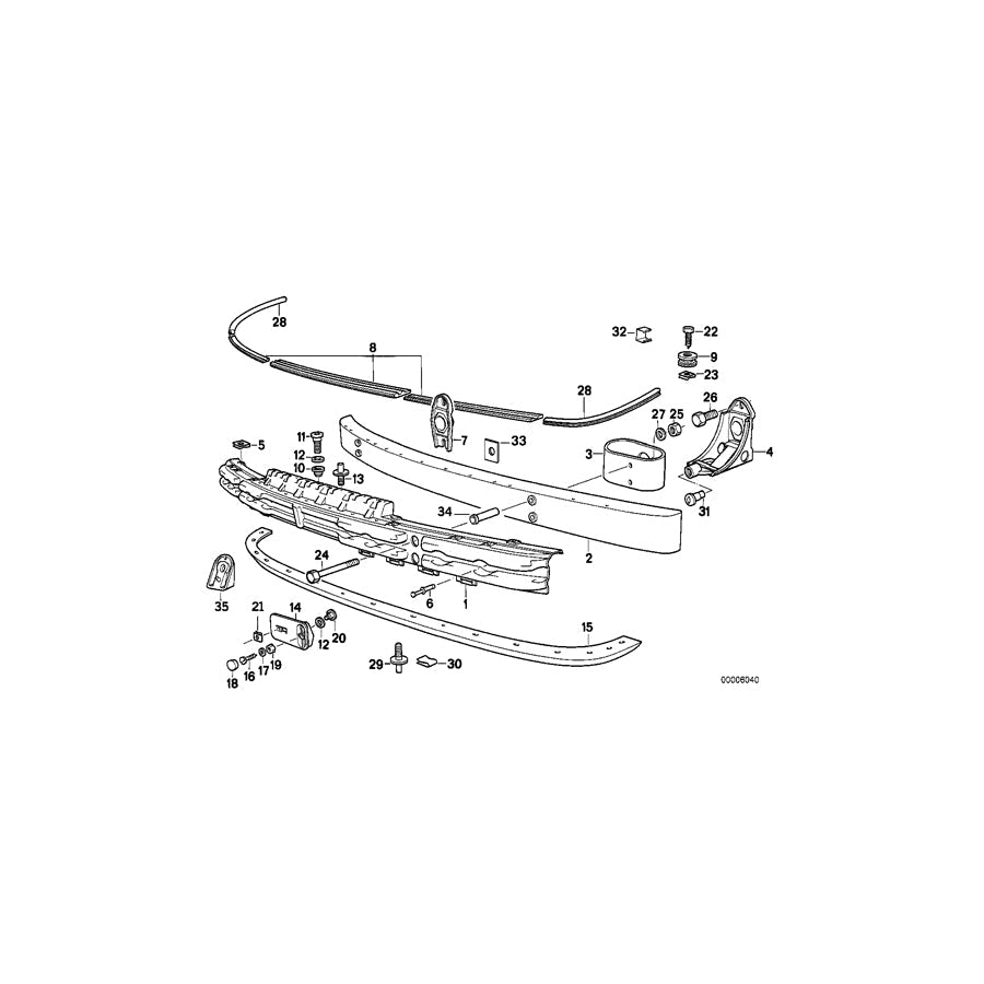 Genuine BMW 51112292097 Roadster Holder 324A (Inc.  & Z1) | ML Performance US Car Parts