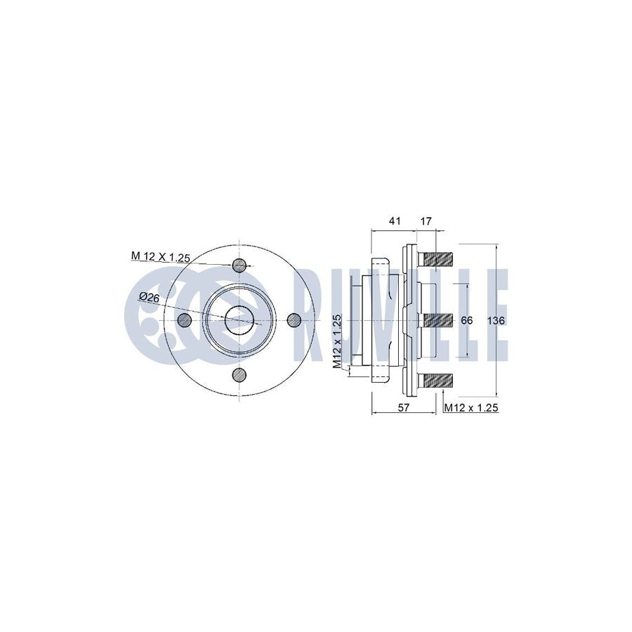 Ruville 55267 Alternator Freewheel Clutch
