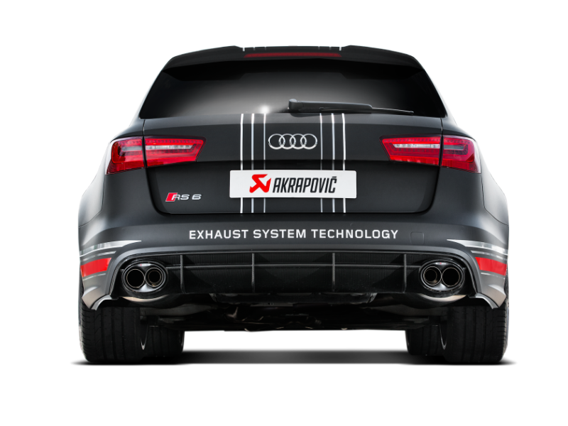 Akrapovic Akrapovic 14-17 Audi RS6 Avant (C7) Evolution Line Cat Back (Titanium) w/ Carbon Tips