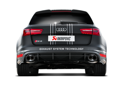 Akrapovic Akrapovic 14-17 Audi RS6 Avant (C7) Evolution Line Cat Back (Titanium) w/ Carbon Tips
