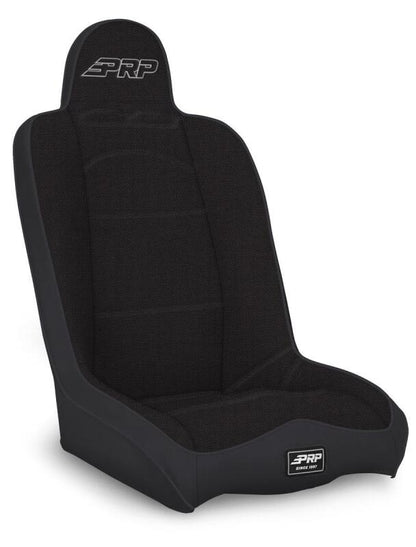 PRP Seats PRP Daily Driver High Back Suspension Seat (Two Neck Slots) - All Black