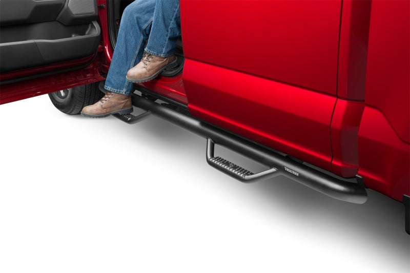 N-Fab Nerf Step 2017 Ford F-250/350 Super Duty Crew Cab - Tex. Black - Cab Length - 3in