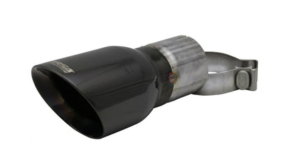 CORSA Performance Corsa Single Universal 3.0in Inlet / 4.0in Outlet Black PVD Pro-Series Tip Kit