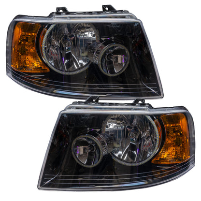 ORACLE Lighting Oracle 03-06 Ford Expedition SMD HL - Black - ColorSHIFT w/ 2.0 Controller