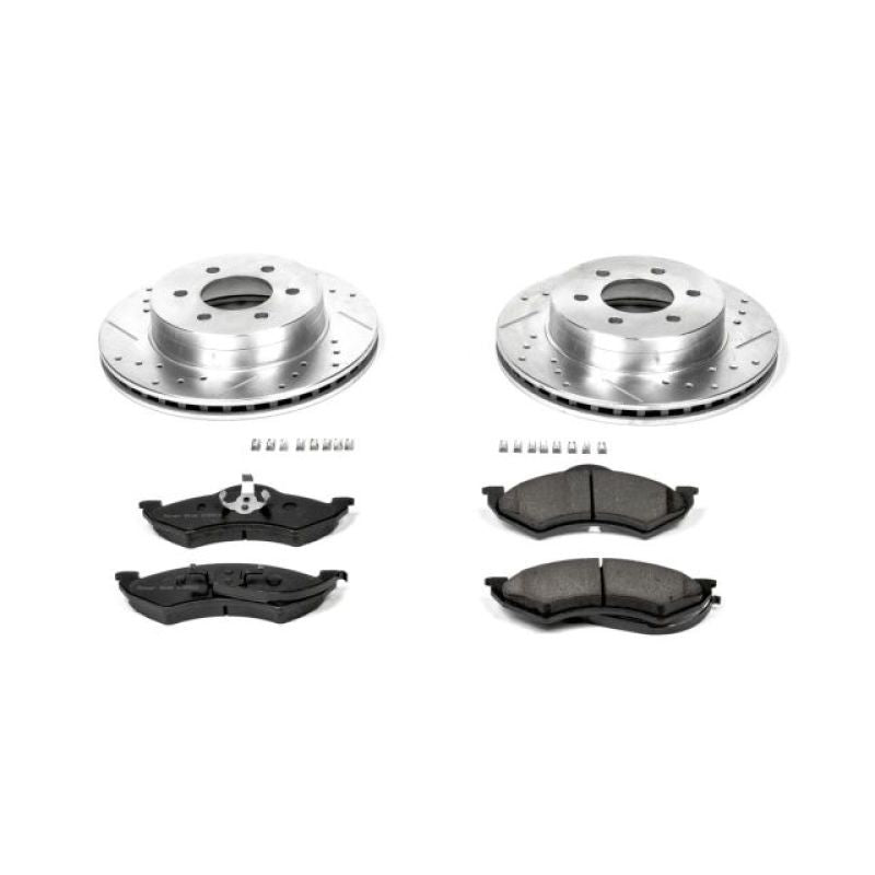 PowerStop Power Stop 1999 Dodge Dakota Front Z23 Evolution Sport Brake Kit
