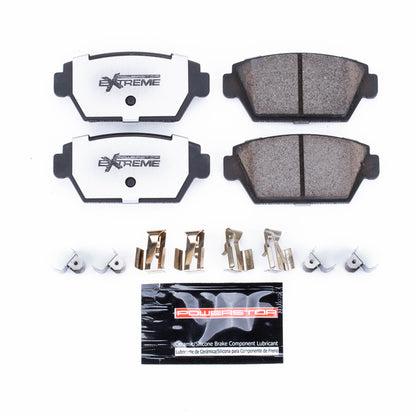 PowerStop Power Stop 90-94 Eagle Talon Rear Z26 Extreme Street Brake Pads w/Hardware