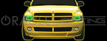 ORACLE Lighting Oracle Dodge Ram 94-01 Halo Kit - ColorSHIFT w/ Simple Controller