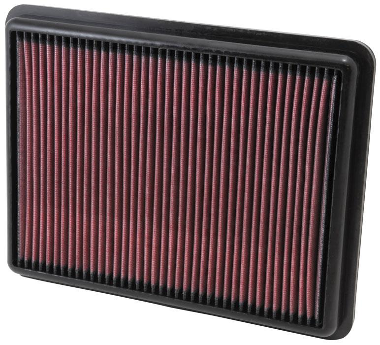 K&N Engineering K&N Replacement Air Filter 11.75in O/S Length x 9in O/S Width x 1.188in H for 13 Hyundai Santa Fe
