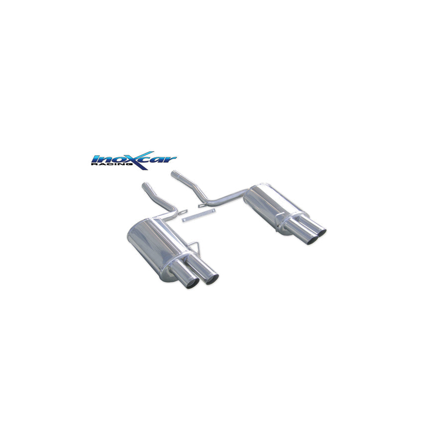 InoXcar OVA4.04.76 Audi A4 (8E) Stainless Steel Rear Exhaust