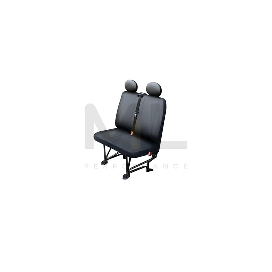 CARPASSION BUS II Eco Practic 30201 Car seat cover Black, Leatherette, Front