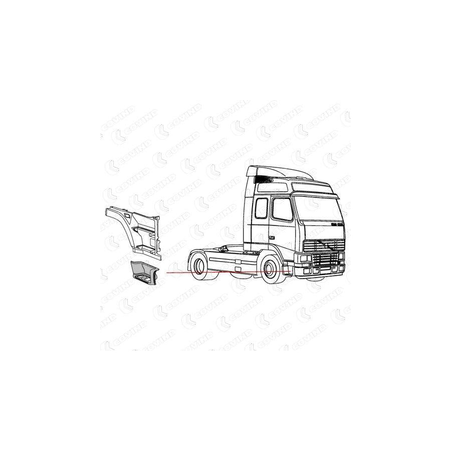 Covind 0Fh/240 Rocker Panel