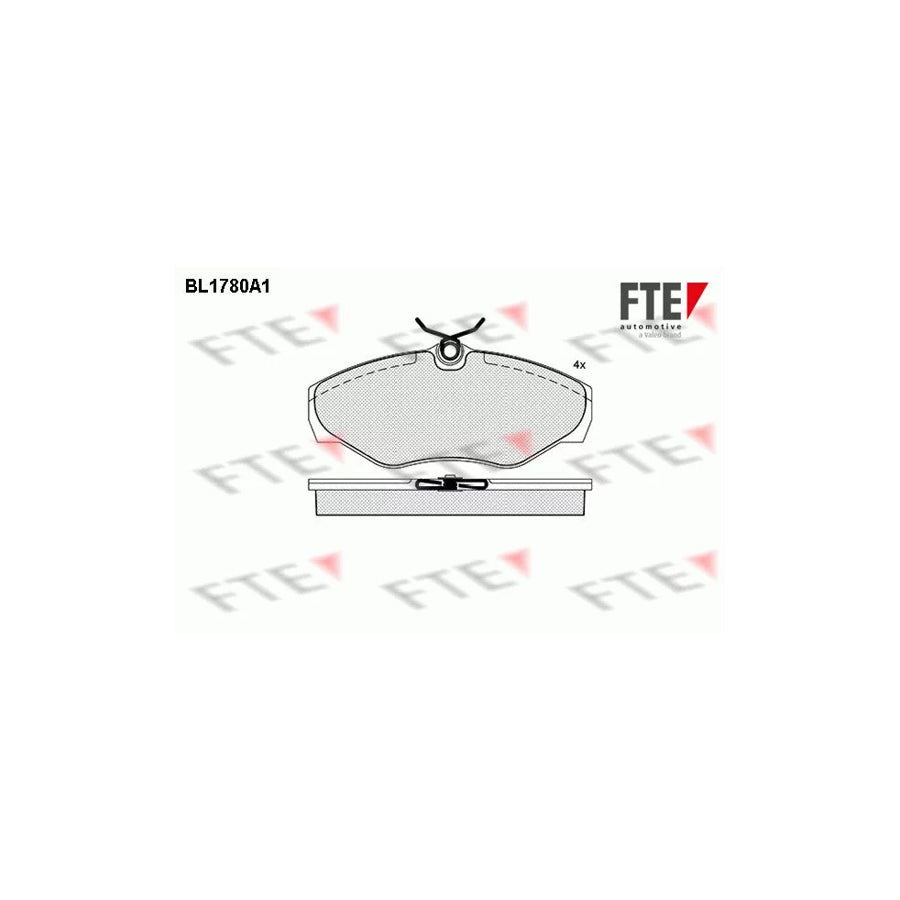 FTE Bl1780A1 Brake Pad Set