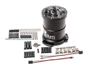 Radium Engineering Radium Multi-Pump Fuel Surge Tank Fits Walbro GSS342 / AEM 50-1200 / DW4 (Pumps Not Included)