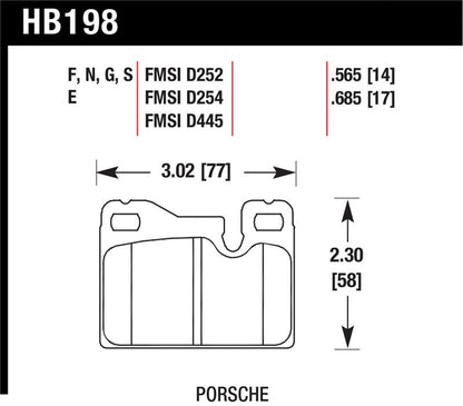 Hawk Performance Hawk HPS Street Brake Pads