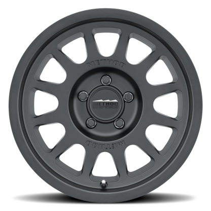 Method Wheels Method MR703 17x7.5 +50mm Offset 5x160 65mm CB Matte Black Wheel