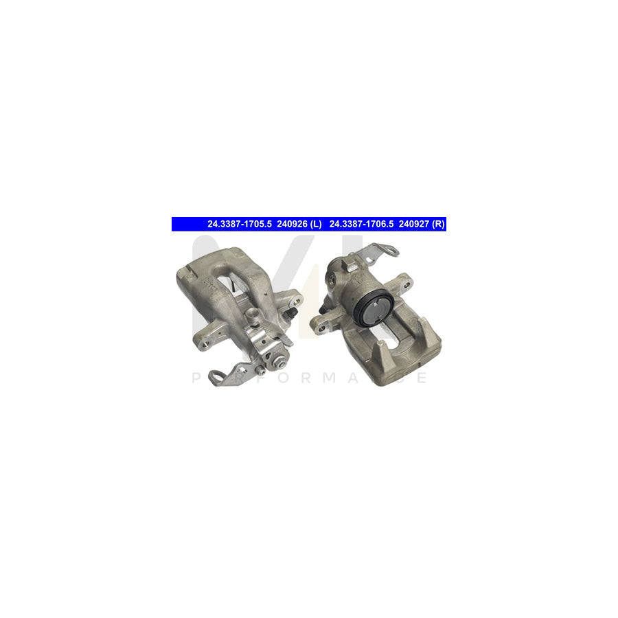 ATE 24.3387-1706.5 Brake Caliper without holder