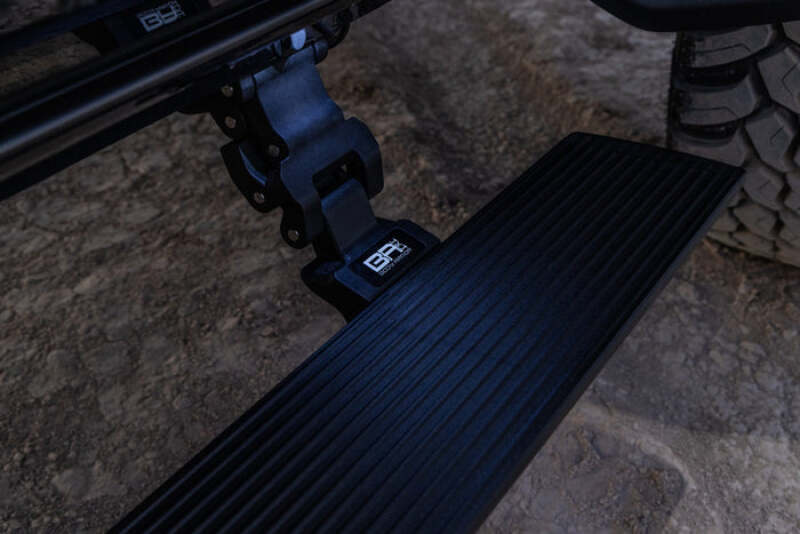 Body Armor 4x4 21-24 Ford Bronco 4DR E-Power Board Steps - Black