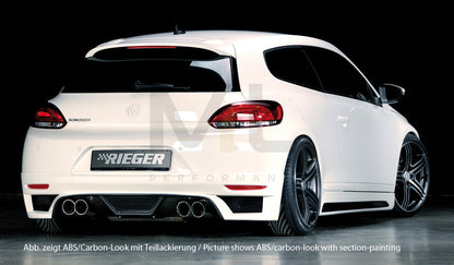 Rieger 00099771 VW 13 Mk3 Scirocco Rear Diffuser 3 | ML Performance UK Car Parts