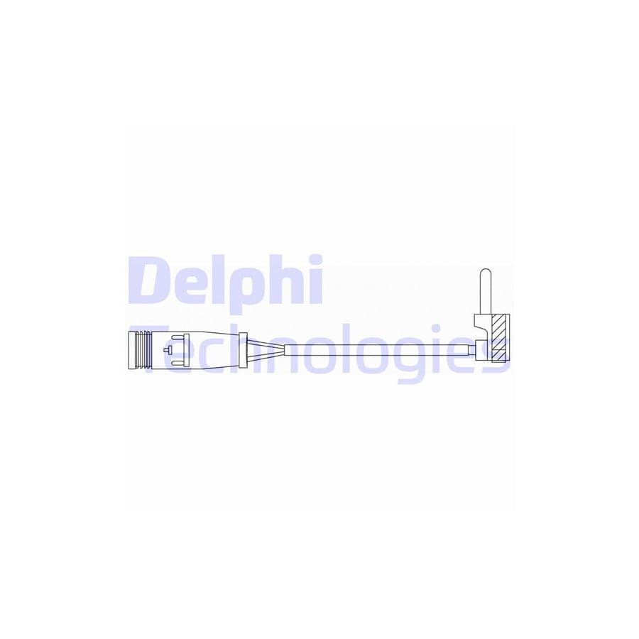 Delphi Lz0291 Warning Contact Set, Brake Pad Wear