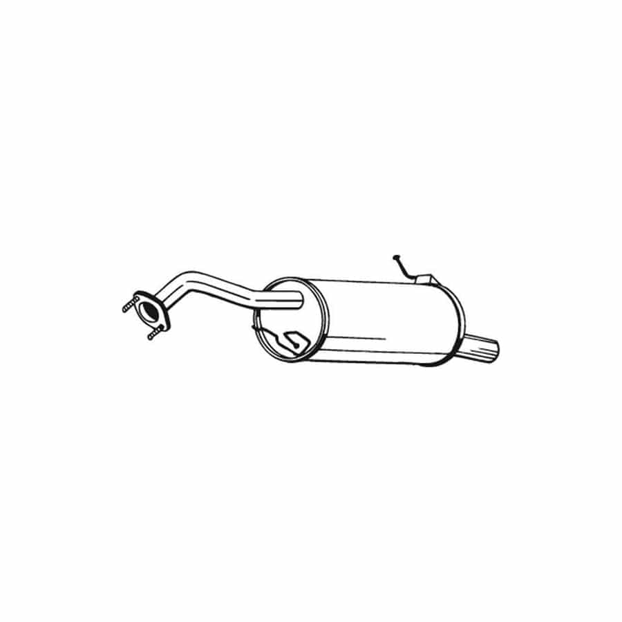 Bosal 171-197 Rear Silencer for Mazda 323F VI Hatchback (Bj)