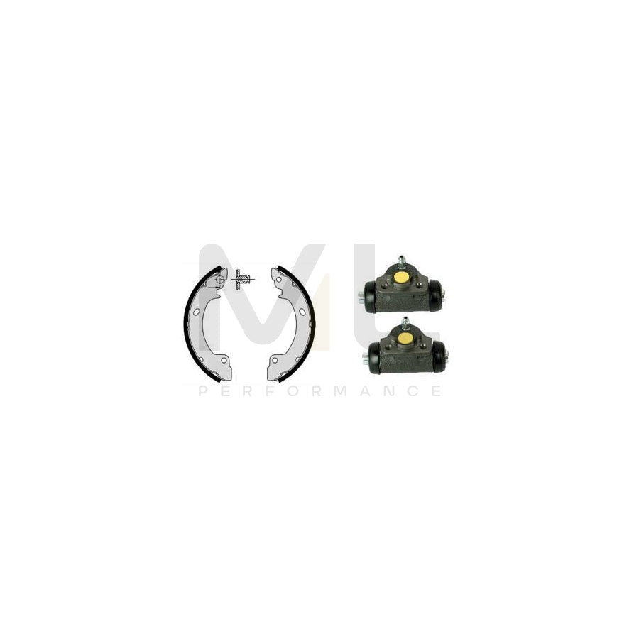 BREMBO STANDARD KIT H 30 006 Brake Shoe Set for HYUNDAI S-Coupé (SLC) Ø: 180mm | ML Performance Car Parts