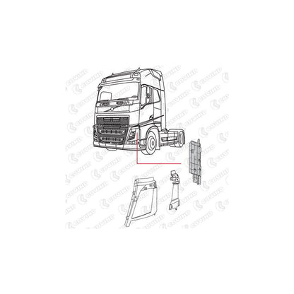 Covind 4Fh/129 Wind Deflector